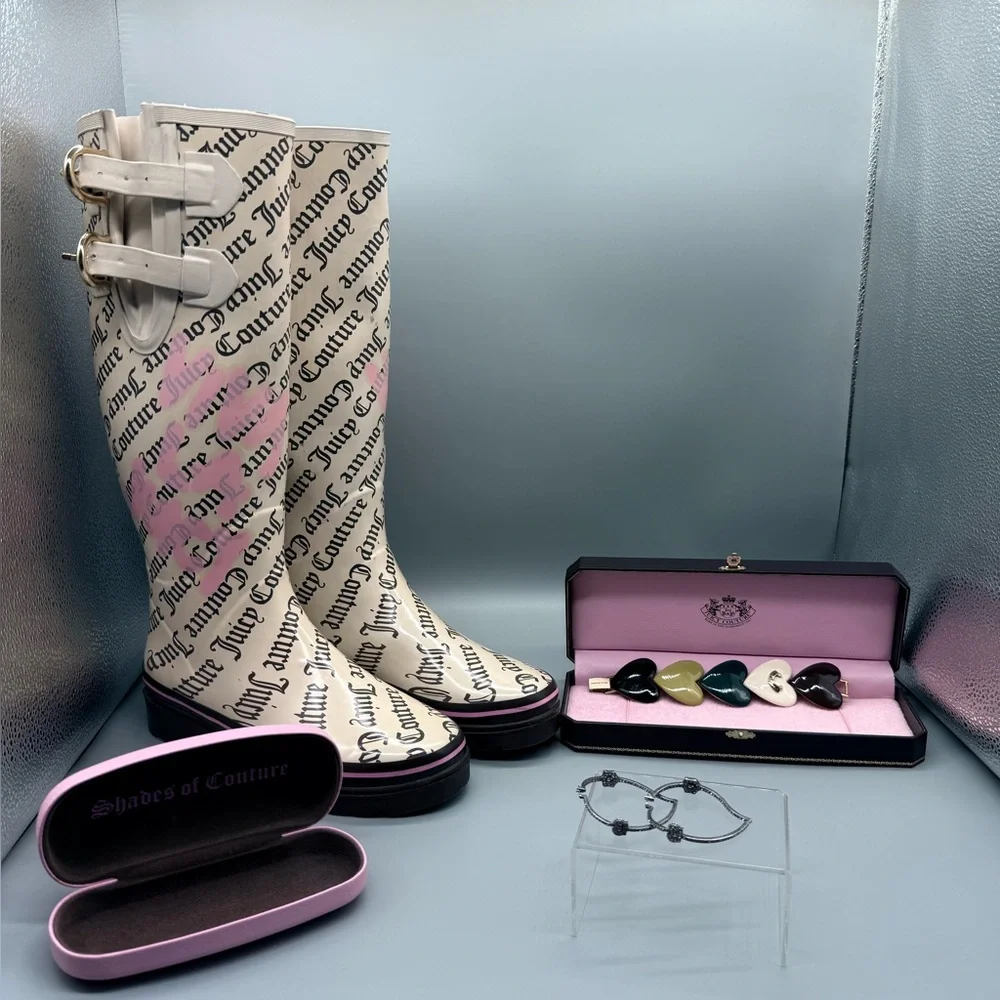 Juicy Couture “VIVA LA JUCY” Rain Boots